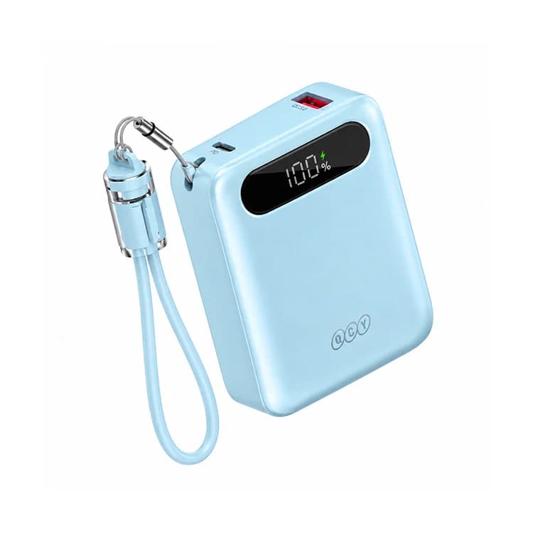 پاوربانک فست شارژ QCY 10000mAh مدل PB10D 22.5W — تصویر ۵