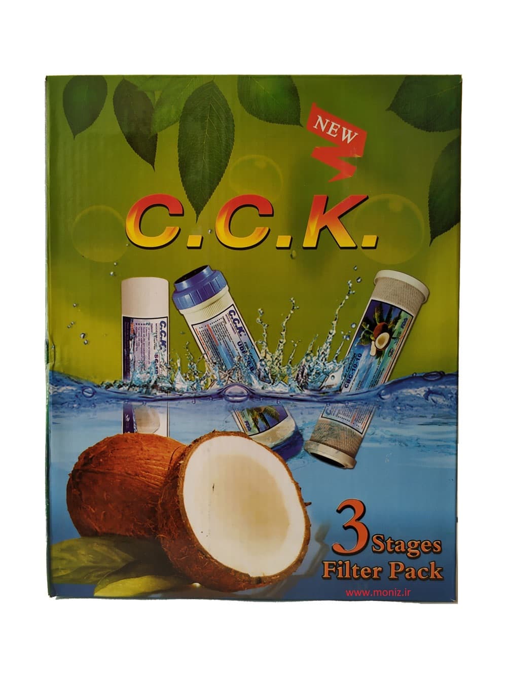 فیلتر دستگاه تصفیه آب خانگی سی سی کا CCK — تصویر ۴