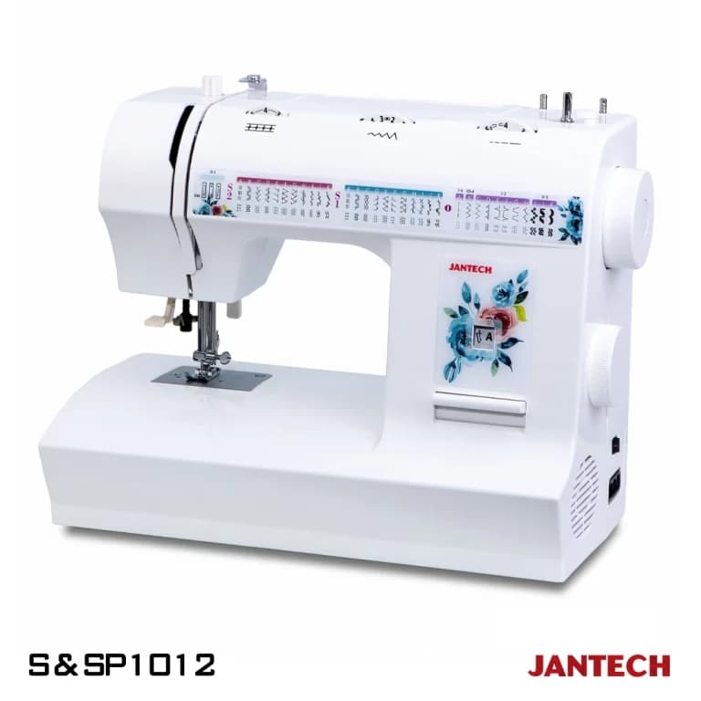 چرخ خیاطی 32 کاره جانتک با سوزن نخ کن اتوماتیک مدل S1012