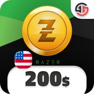 گیفت کارت 200 دلاری ریزر گلد آمریکا — تصویر ۲