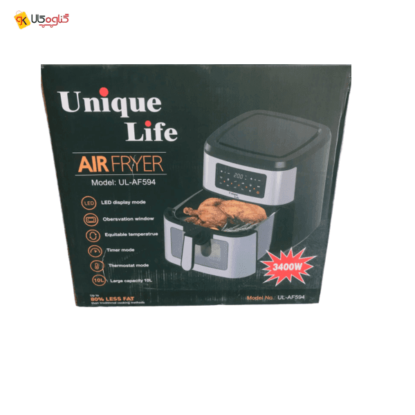 سرخ کن بدون روغن یونیک لایف UL-AF594 — تصویر ۴