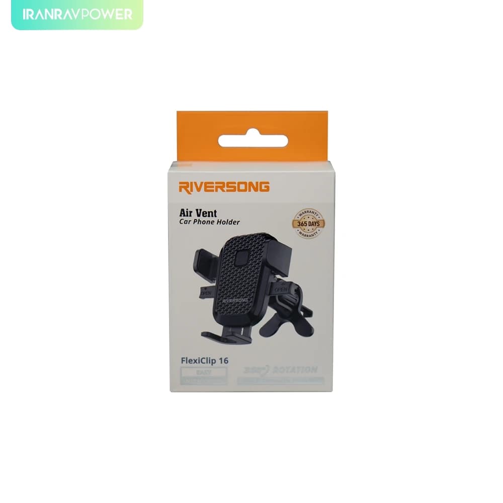 پایه نگهدارنده گوشی موبایل Riversong مدل FlexiClip 16 CH18 — تصویر ۶