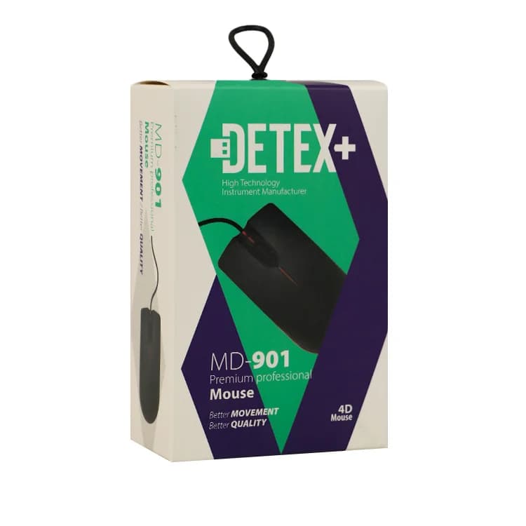 ماوس سیم دار DETEX مدل MD-901 — تصویر ۴
