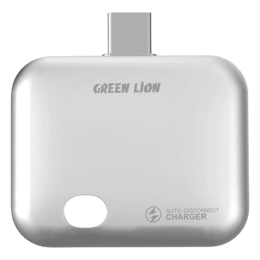 شارژر هوشمند قطع‌کن خودکار گرین لاین مدل Green Lion Auto-Disconnect Smart Charger PD 140W