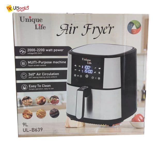 سرخ کن یونیک لایف مدل UL-B639 — تصویر ۹