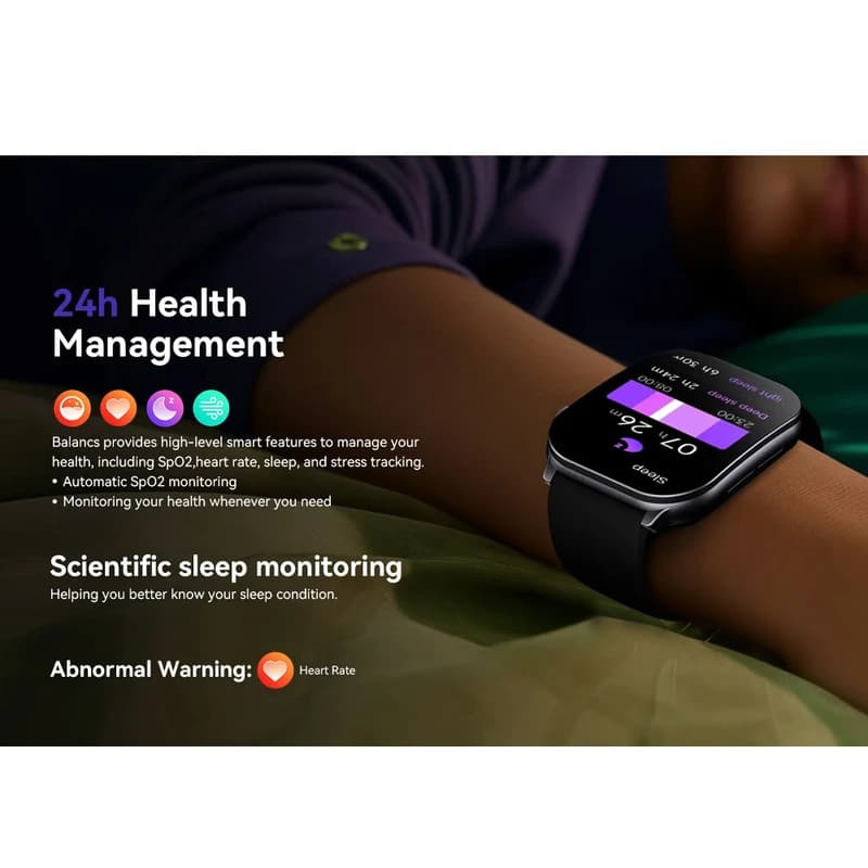 ساعت هوشمند شیائومی کیسلکت مدل Kieslect Smart Calling Watch Balancs — تصویر ۱۰