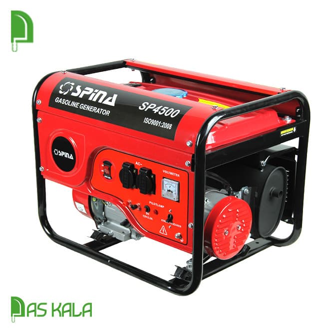 موتور برق بنزینی اسپینا 3 کیلووات هندلی مدل SP4500 — تصویر ۵