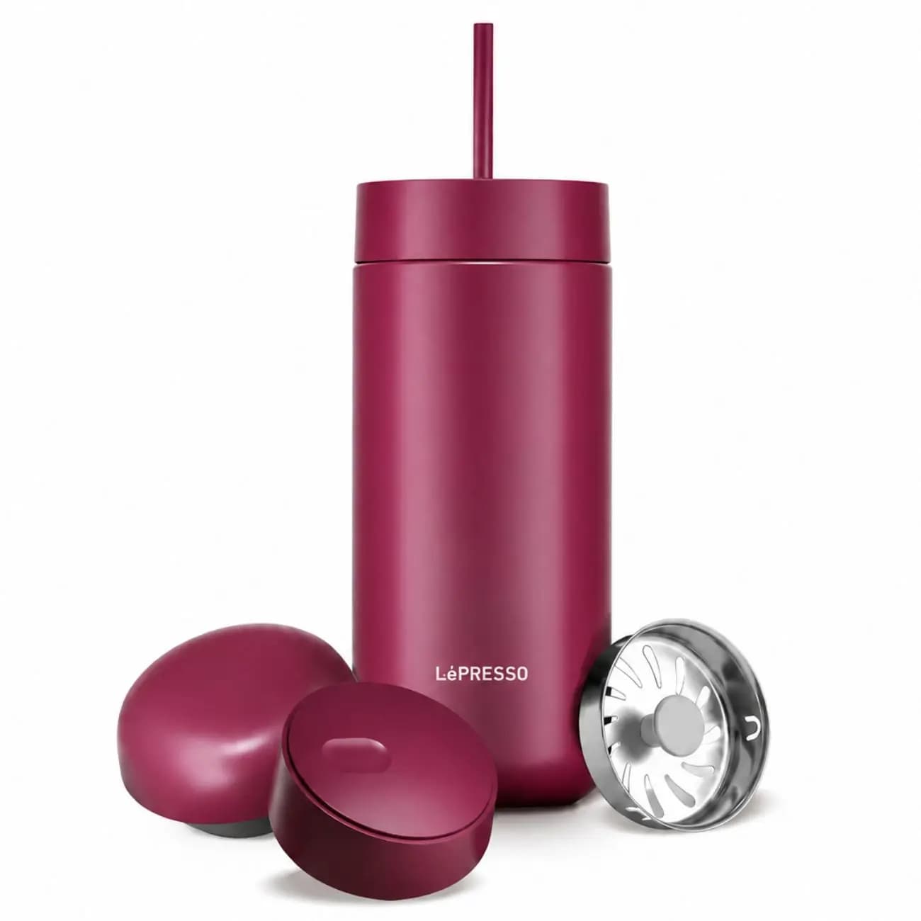 تراول ماگ 3 در 1 لپرسو مدل Lepresso TripleQuench 3-In-1 Lid Tumbler ظرفیت 470 میلی‌لیتر