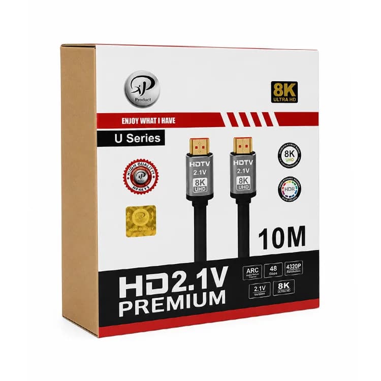 کابل 10 متری HDMI 8K برند XP — تصویر ۴