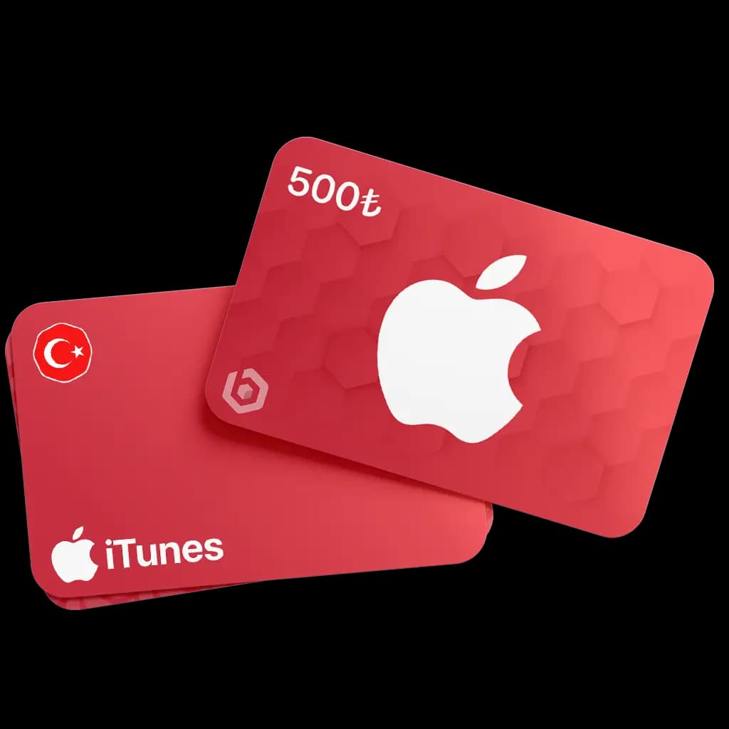 گیفت کارت 500 لیری اپل آیتونز ترکیه