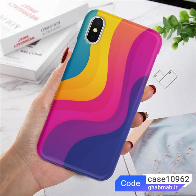 قاب گوشی طرح رنگارنگ شاد case10962 — تصویر ۶