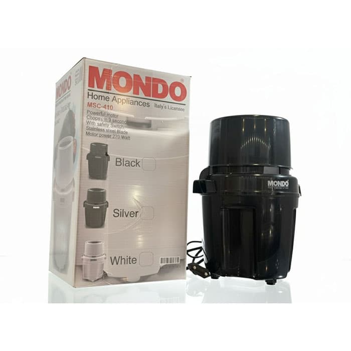 آسیاب 3-2-1 نقره ای موندو MONDO کد msc-410-SILVER