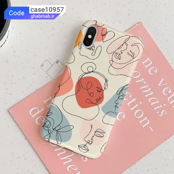 قاب گوشی مینیمال رنگارنگ case10957 — تصویر ۶