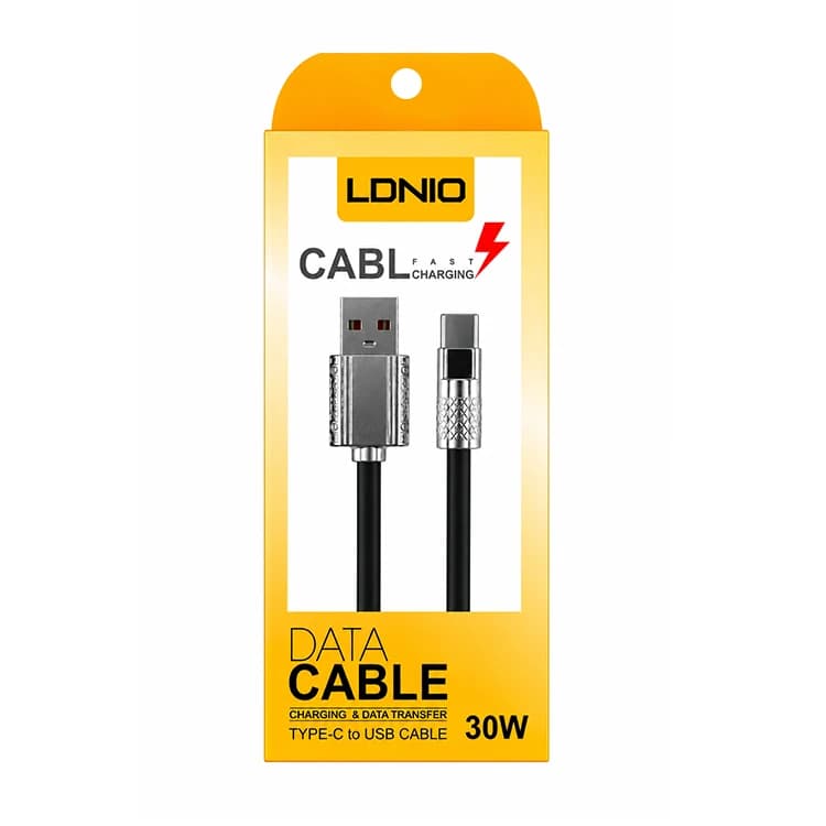 کابل 30W دیتا و شارژ Type-C فست شارژ