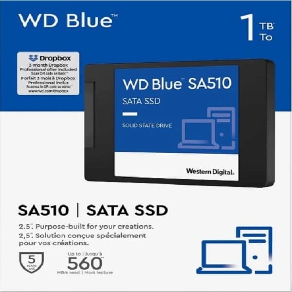 HDD western digital blue 1TB — تصویر ۲