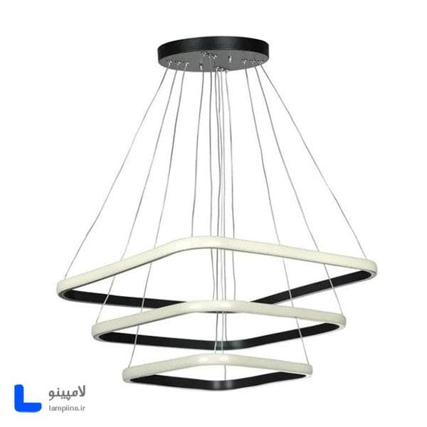 چراغ آویز مدرن مربع 30-40-50 شاین لایت — تصویر ۲