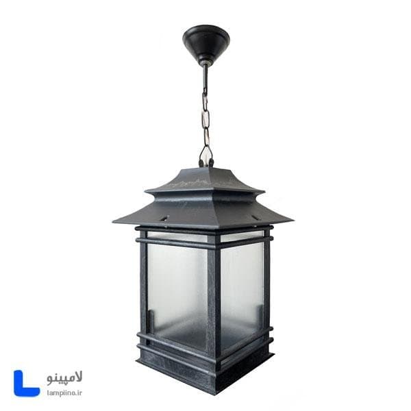 چراغ حیاطی آویز دوستان مدل پرنس — تصویر ۲