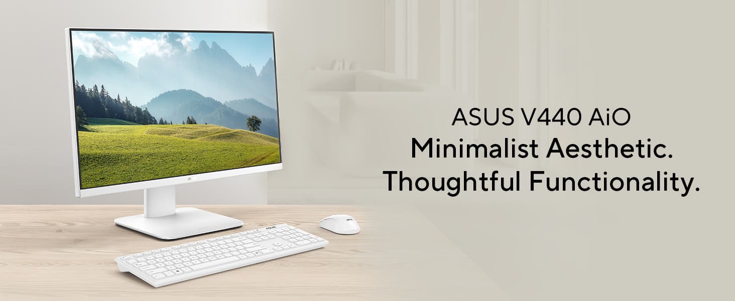 ASUS V440VAK i3 1315U 8GB 512SSD 23.8 FHD WHITE — تصویر ۹