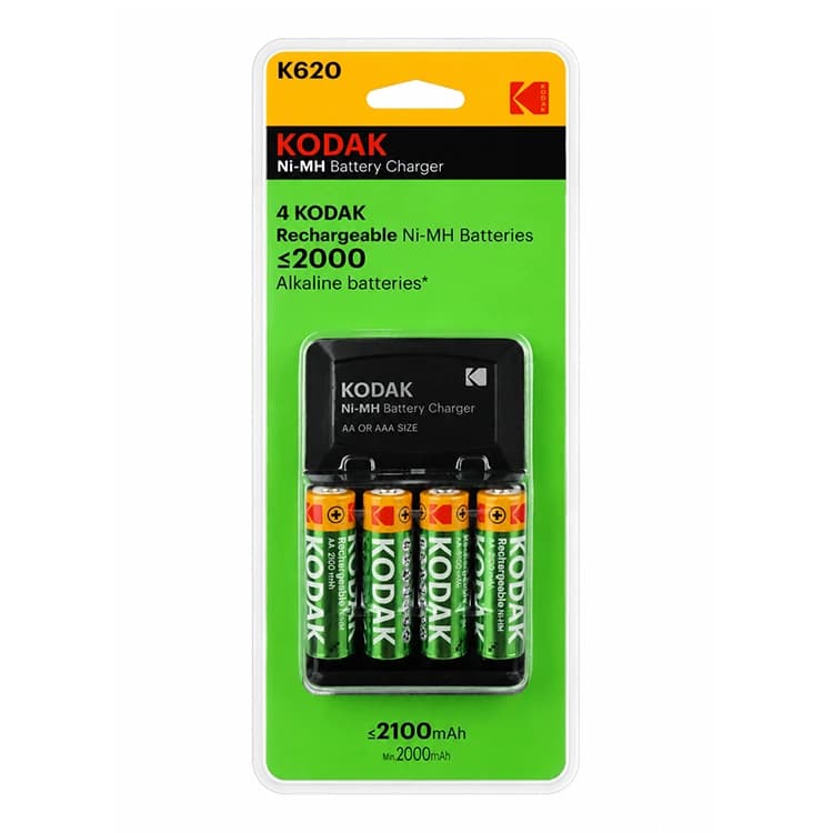 شارژر باتري KODAK مدل K620 به همراه باتري قلمي شارژي