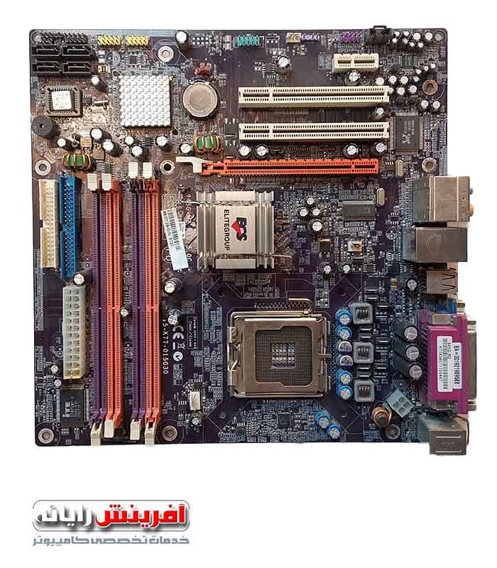 مادربرد الایت ای سی اس گرافیک آنبورد (کارکرده) ELITE ECS 945G-M2 LGA775 DDR2