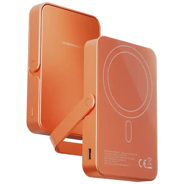 پاوربانک 10000 هزار 20 وات مگ سیف پاورولوژی مدل Powerology Spetemor 10000mAh MagSafe Power Glass Surface — تصویر ۹