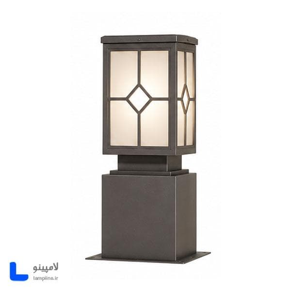 چراغ حیاطی فلزی ممتاز مدل آنتیک مانلی 40 cm — تصویر ۴