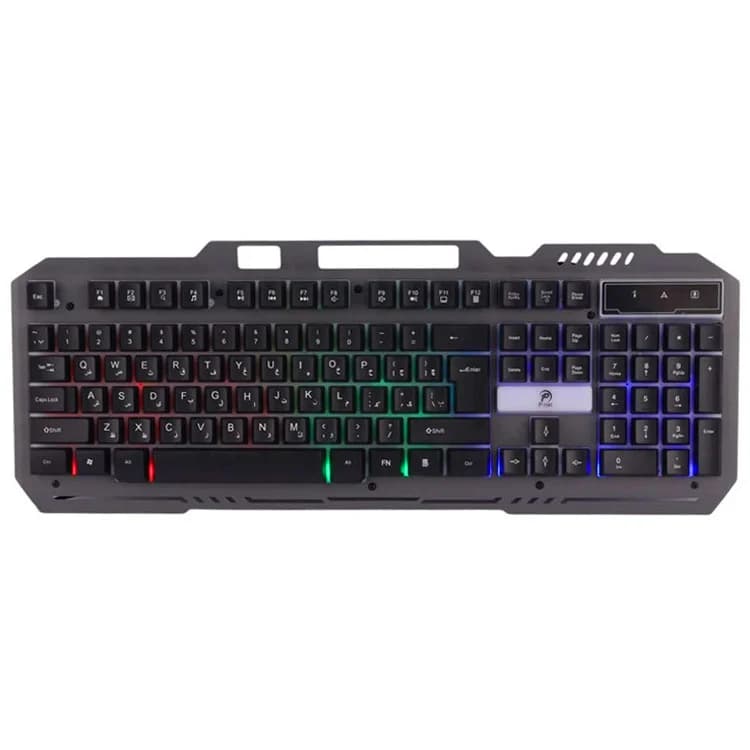 کیبورد گیمینگ سیم دار P-net مدل KB.1700