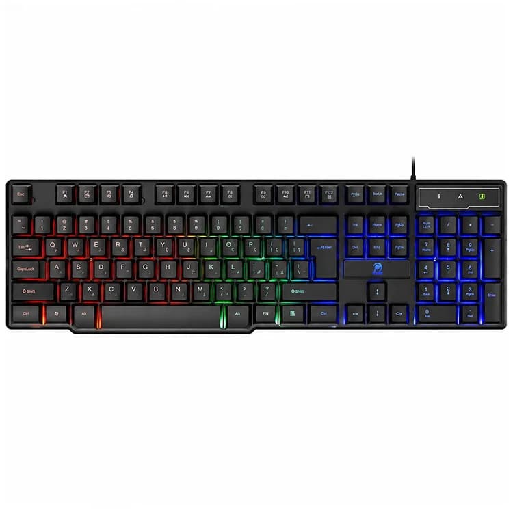 کیبورد گیمینگ سیم دار P-net مدل KB.1100 — تصویر ۵