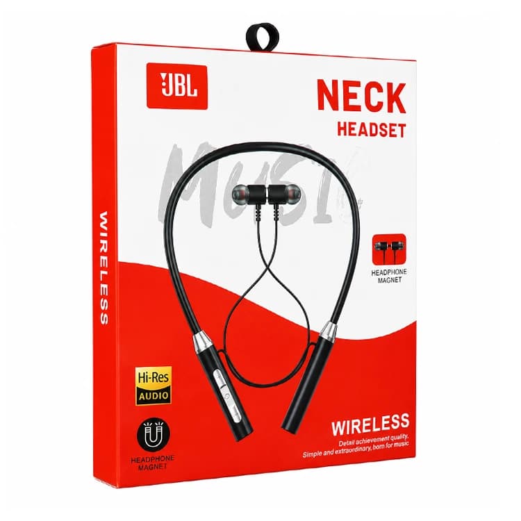 هندزفری گردنی بی سیم JBL مدل NECK HEADSET — تصویر ۳