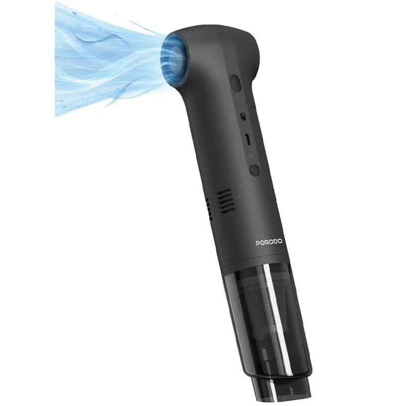 توربو فن و جارو شارژی پرودو porodo Tornado Dual Car Vacuum Cleaner & Blower