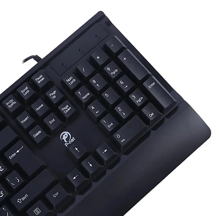 کیبورد سیم دار P-net مدل KB.500 — تصویر ۷