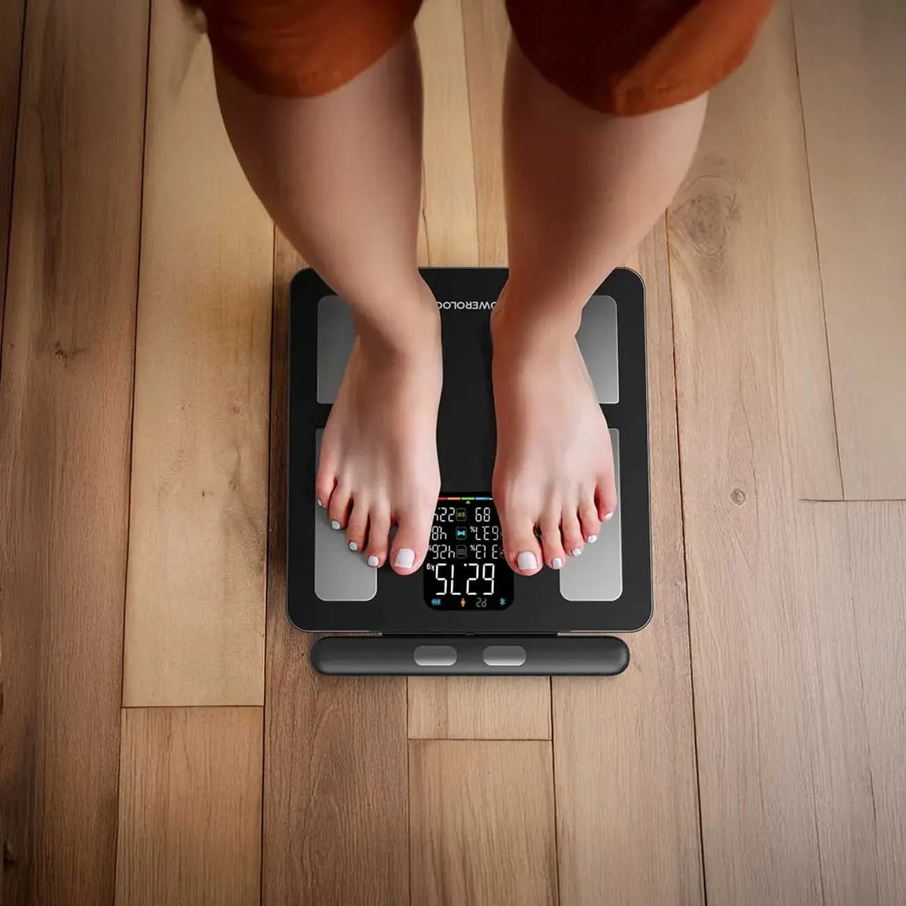 ترازوی هوشمند پاورولوژی مدل Powerology Advanced Precision Smart Scale P8EBSCALE — تصویر ۸