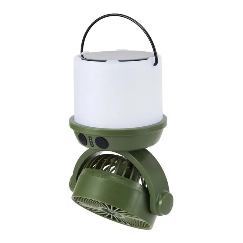 پنکه و چراغ کمپینگ چندکاره شارژی و خورشیدی مدل CH-F803