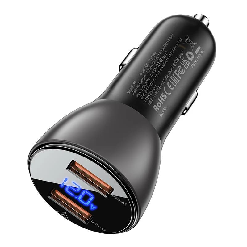 شارژر فندکی ایس فست ACEFAST B7 توان 45 وات — تصویر ۲