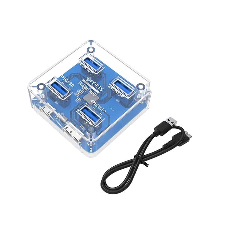 هاب 4 پورت BAYBEL USB 3.0 مدل H91 — تصویر ۳