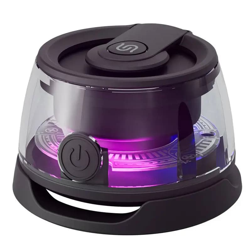 اسپیکر بلوتوثی مگنتی پرودو مدل Porodo Soundtec Charme Magnetic Speaker PD-STMS3W-BK