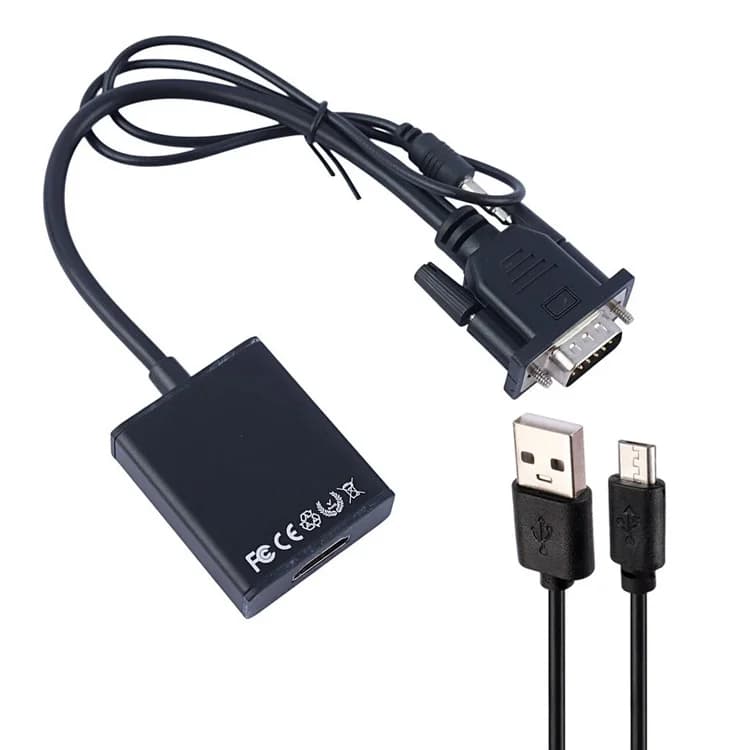 تبدیل VGA به HDMI مدل C-31 بایبل — تصویر ۶