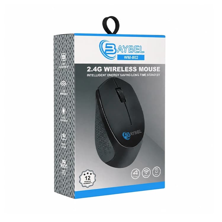 ماوس بی سیم BAYBEL مدل WM-802 — تصویر ۳