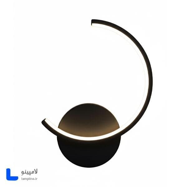 چراغ دیواری مدرن هلال شاین لایت قطر 30 cm — تصویر ۴