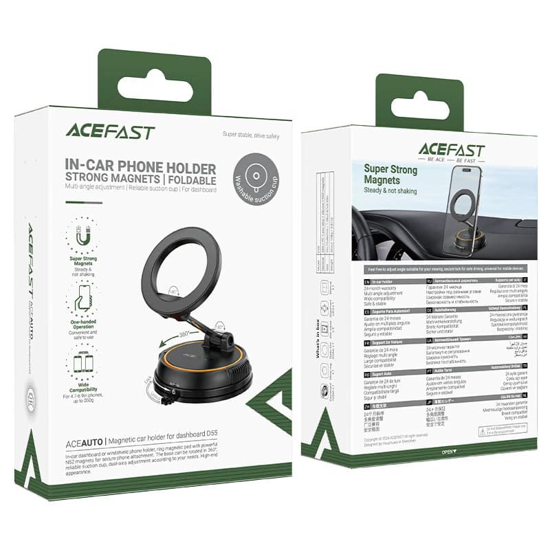 هولدر و پایه نگهدارنده مگنتی ایس فست ACEFAST D55 — تصویر ۳