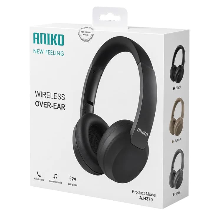 هدفون بی سیم ANIKO مدل A.H370 — تصویر ۸
