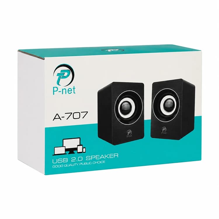اسپیکر دسکتاپ P-net مدل A707 — تصویر ۴