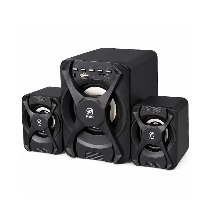 اسپیکر 3 تیکه دسکتاپ P-net مدل U2500 — تصویر ۵