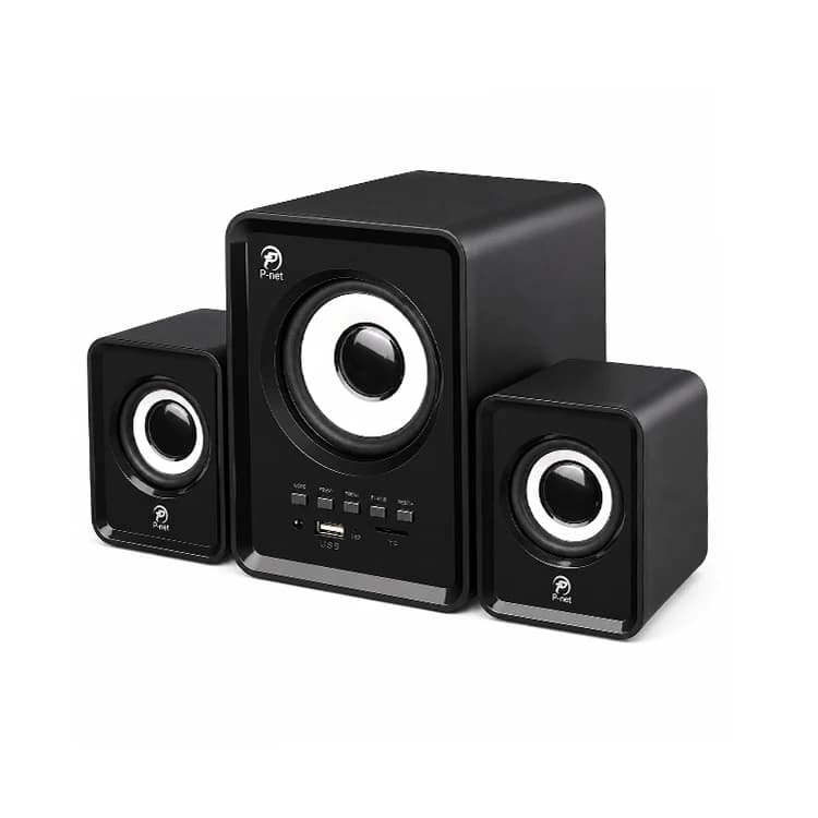 اسپیکر 3 تیکه دسکتاپ P-net مدل U2800 — تصویر ۵