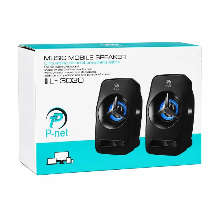 اسپیکر دسکتاپ P-net مدل L3030 — تصویر ۴