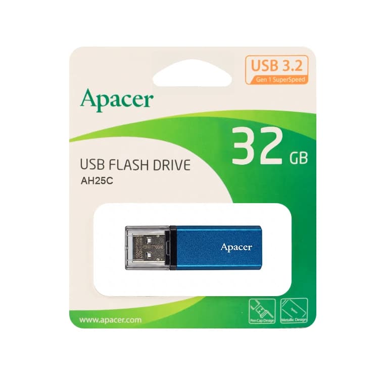 فلش 32 گيگ APACER مدل USB3.2 AH25