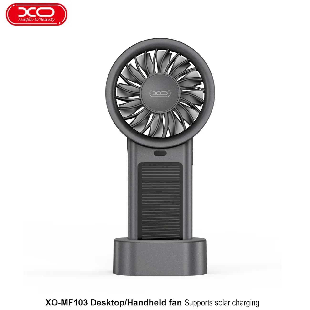 پنکه خورشیدی دستی و رومیزی ایکس او XO مدل MF103