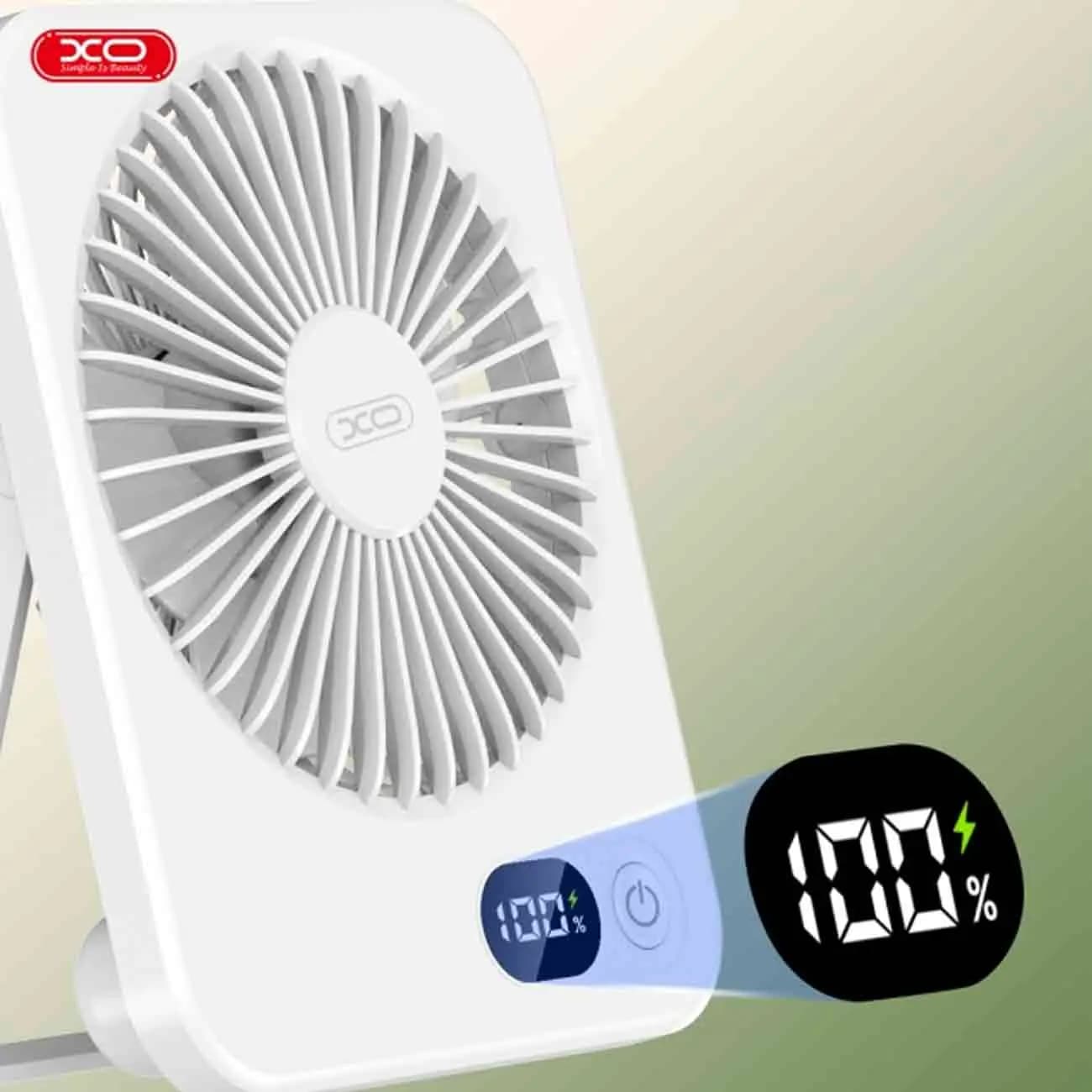 پنکه رومیزی تاشو شارژی ایکس او مدل XO MF99 — تصویر ۳