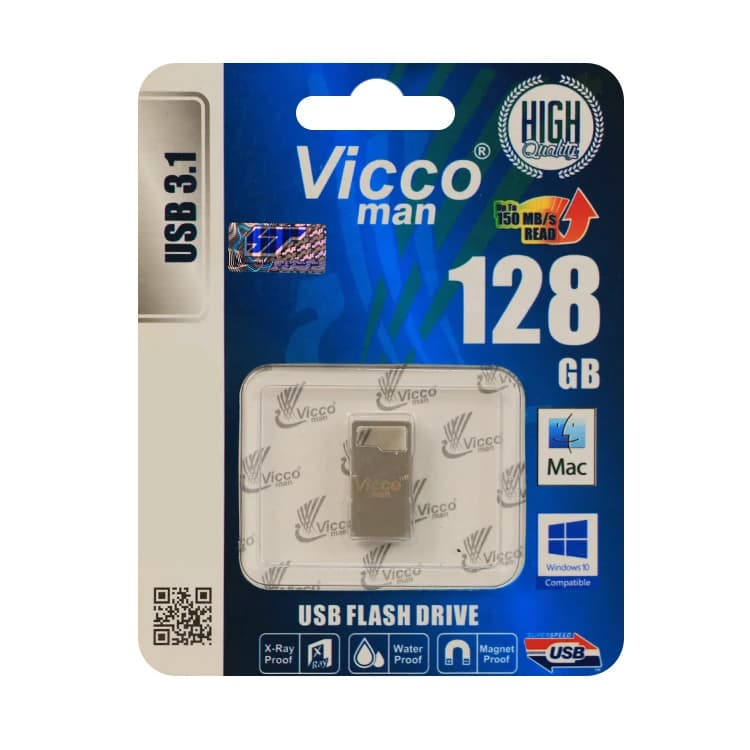 فلش 128 گيگ VICCO مدل USB3.0 VC378 — تصویر ۳