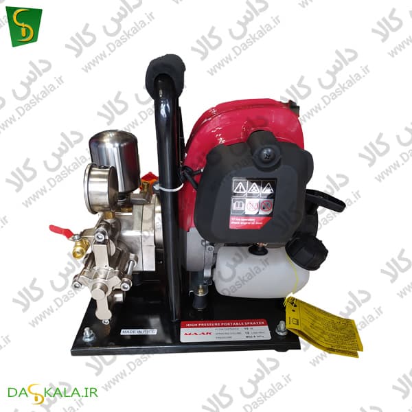 سمپاش پرتابل موتوری چهار زمانه فشار بالا ماک 80 بار مدل MTPS50H — تصویر ۱۰